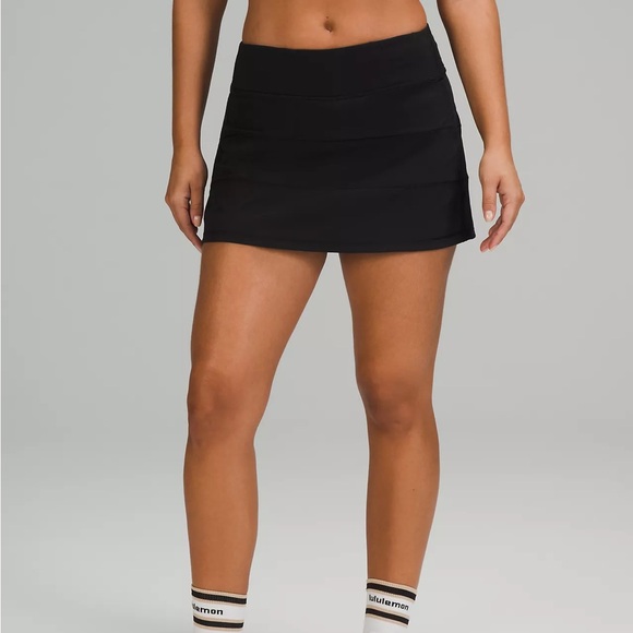 Lululemon Golf Tennis Pace Rival Mid-Rise Skirt Long - Picture 2 of 5
